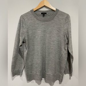 J. Crew grey Merino wool sweater - XL